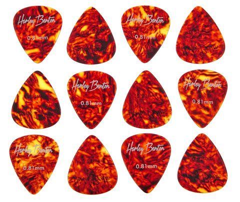 Harley Benton Celluloid Players Pick Set M 213036 фото