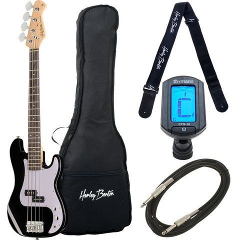 Harley Benton PB-Shorty BK Standard Bundle 543820 фото