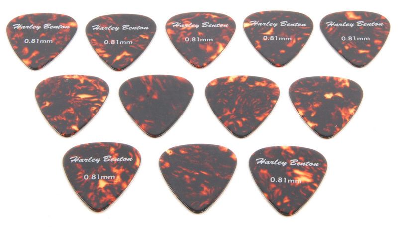 Harley Benton Celluloid Players Pick Set M 213036 фото