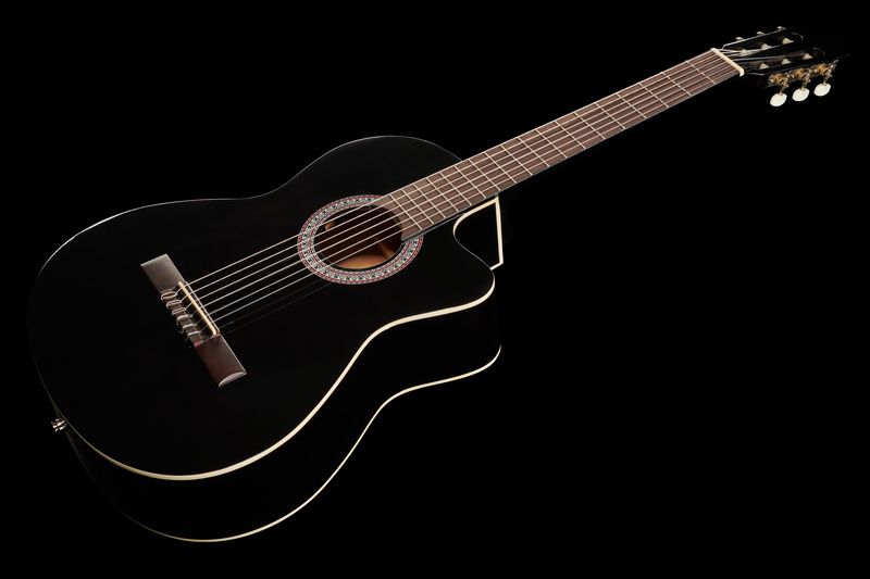 Thomann Classic-CE 4/4 Guitar Black 331111 фото