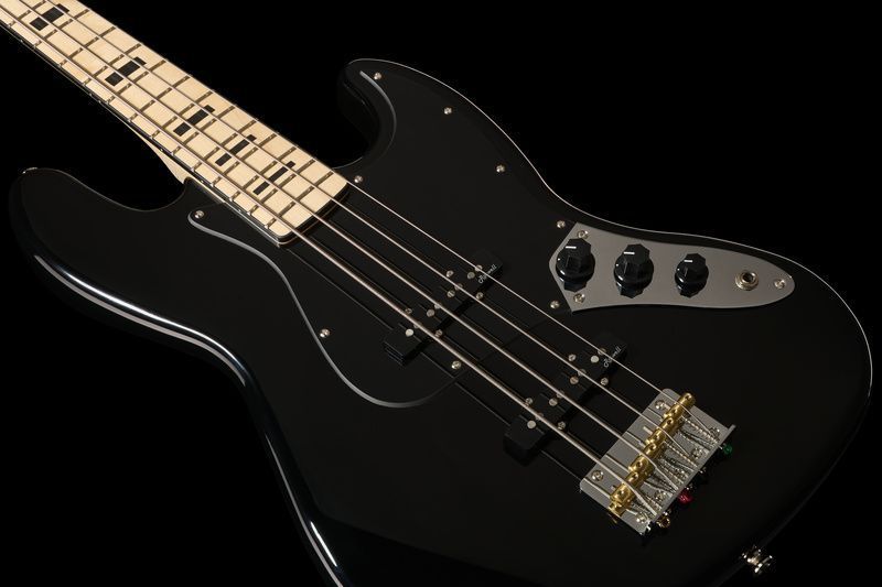 Бас-гітара Harley Benton JB-75MN Black Vintage Series 355902 фото
