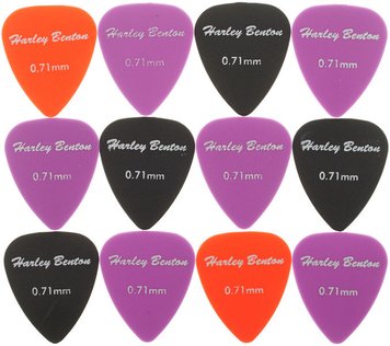 Harley Benton Nylon Player Pick Set 0,71mm 213028 фото