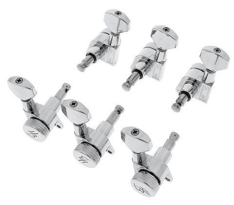 Harley Benton Parts JN07CR SPLK L6 Tuner Set 573576 фото