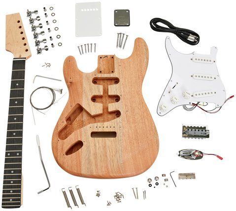 Електрогітара Harley Benton ST-LH DIY-KIT (набір для самозбірки) 542096 фото