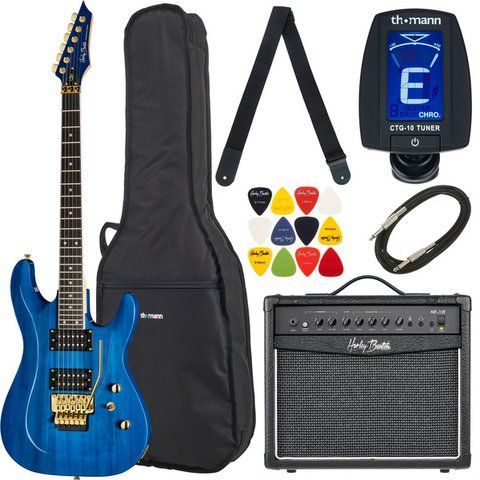 Електрогітара Harley Benton S-620 TB Rock Series Bundle (комплект) 537058 фото
