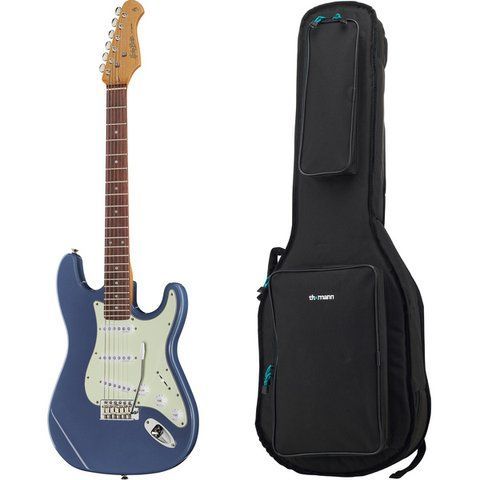 Harley Benton ST-62CC RW LPB Blue w/Bag 545164 фото