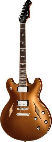 Электрогитара Harley Benton HB-35TL Tesla Golden Mist 580728 фото