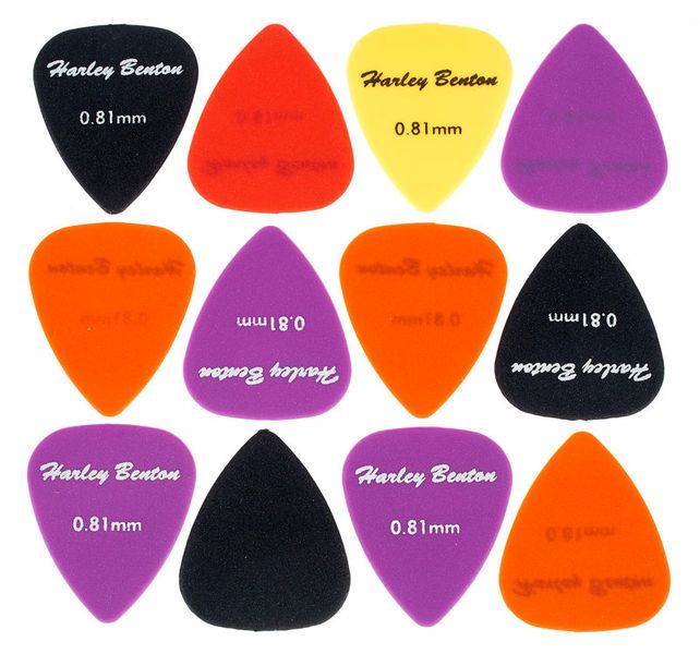 Harley Benton Nylon Player Pick Set 0,81mm 213029 фото