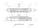 Harley Benton Parts TOM Bridge Chrome 284206 фото 7