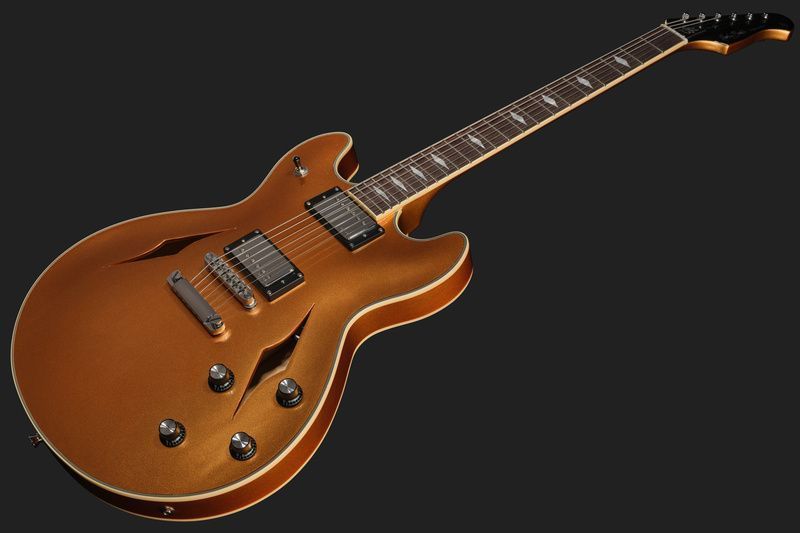 Електрогітара Harley Benton HB-35TL Tesla Golden Mist 580728 фото