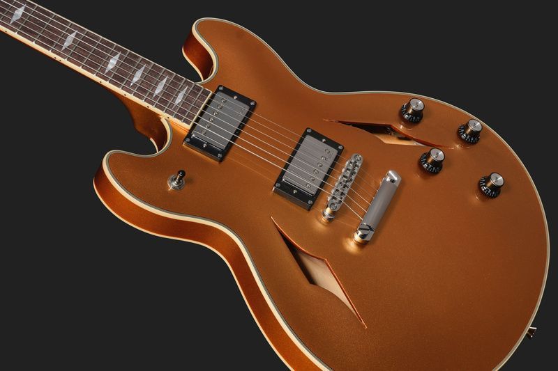 Електрогітара Harley Benton HB-35TL Tesla Golden Mist 580728 фото