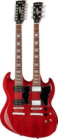 Електрогітара Harley Benton DC-Custom 612 Cherry 368094 фото