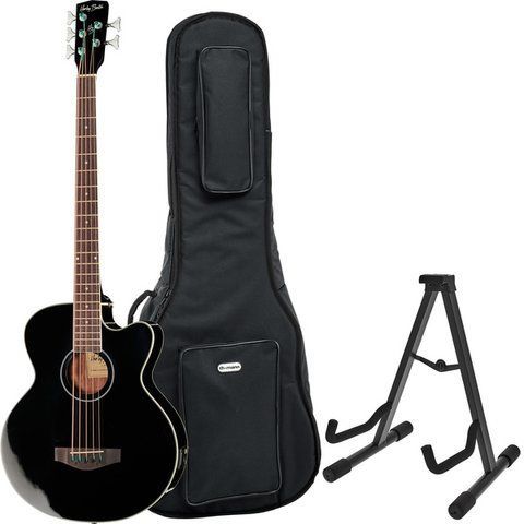 Harley Benton B-35BK Acoustic Bass Bundle 537169 фото