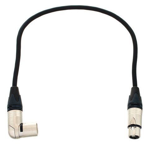 pro snake XLR Patch Angled Male 0.5m 108217 фото
