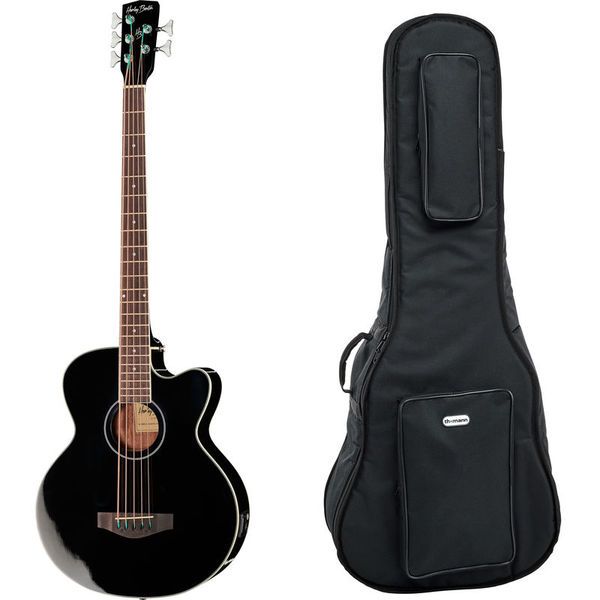 Harley Benton B-35BK Acoustic Bass Bundle 537167 фото