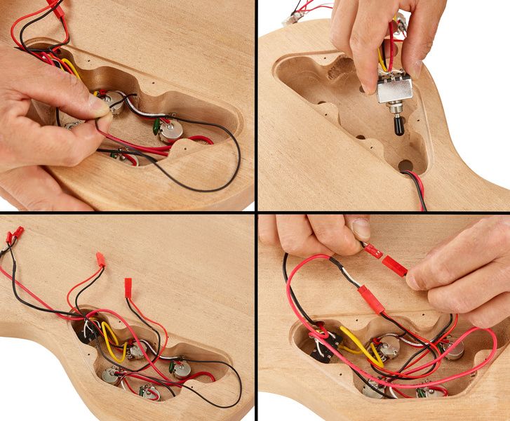 Harley Benton Electric Guitar Kit DC Style 255975 фото