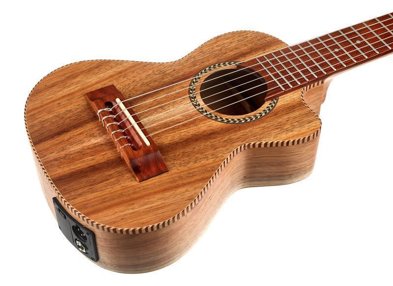 Классическая акустическая гитара Thomann Guitarlele CW/PU De Luxe (комплект) 391842 фото